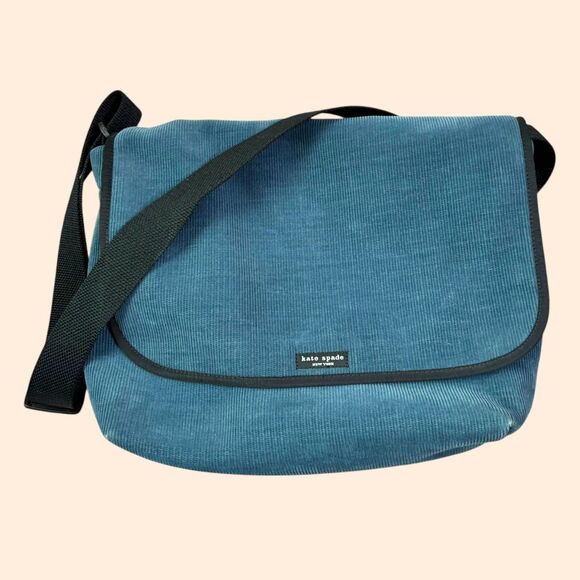 Kate Spade Vintage Corduroy Messenger Bag - Picture 1 of 8